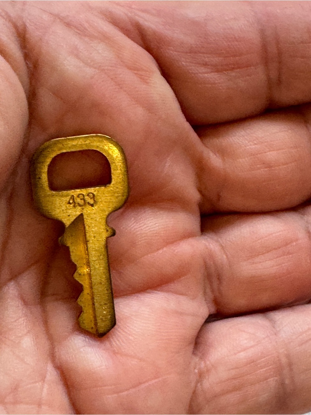 4 Louis Vuitton Gold Keys